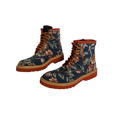 Ve 60 Flores Azules Carnaza Roja